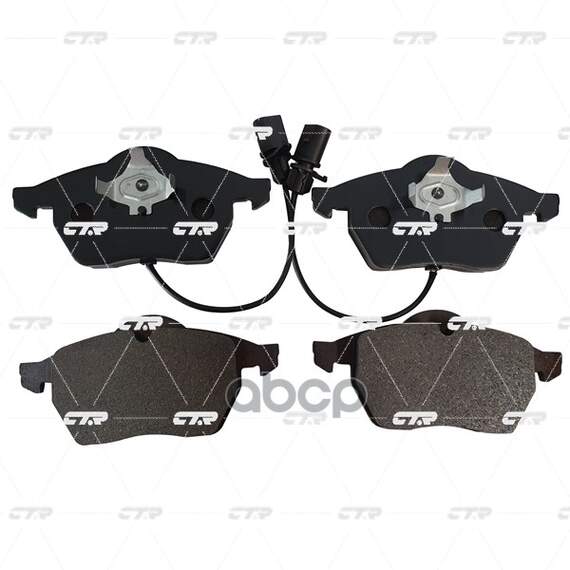 Купить КОЛОДКИ ТОРМОЗНЫЕ ДИСКОВЫЕ (СТАРЫЙ АРТ. CKVW-28) GK1255