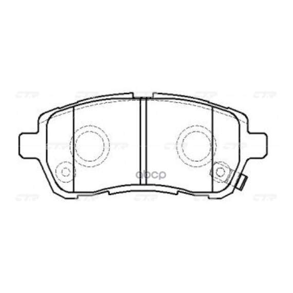 Купить КОЛОДКИ ТОРМОЗНЫЕ ДИСКОВЫЕ FORD FIESTA 08-/MAZDA 2 07- (СТАРЫЙ АРТ. CKD-21) GK0144