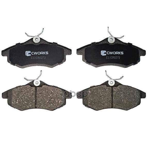 Купить ТОРМОЗНЫЕ КОЛОДКИ ПЕРЕДНИЕ, LOW METALLIC C11CR0273
