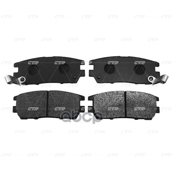 Купить КОЛОДКИ ТОРМОЗНЫЕ ДИСКОВЫЕ ЗАДНИЕ MITSUBISHI PAJERO (СТАРЫЙ АРТ. CKM-36) GK0604