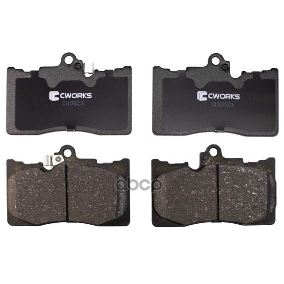 Купить ТОРМОЗНЫЕ КОЛОДКИ ПЕРЕДНИЕ LOW METALLIC C11CR0216