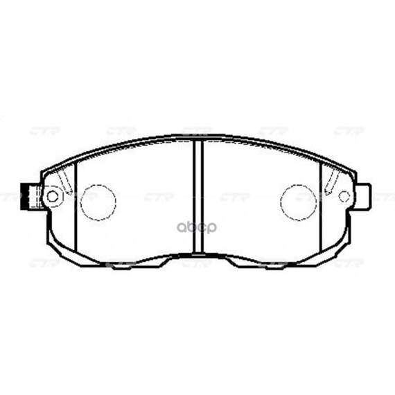 Купить КОЛОДКИ ТОРМОЗНЫЕ ДИСКОВЫЕ NISSAN JUKE/MAXIMA/TEANA/TIIDA/SUZUKI SX4 (СТАРЫЙ АРТ. CKN-15) GK0730