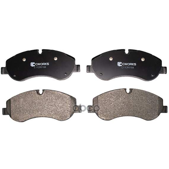 Купить ТОРМОЗНЫЕ КОЛОДКИ ПЕРЕДНИЕ LOW METALLIC C11CR0184