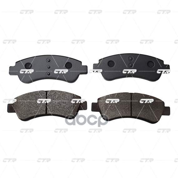 Купить КОЛОДКИ ТОРМОЗНЫЕ ДИСКОВЫЕ CITROEN C4 03-/PEUGEOT 307/PARTNER 1.4/1.6 -ESP ПЕРЕДНИЕ (СТАРЫЙ АРТ. CKPU-6) GK0863