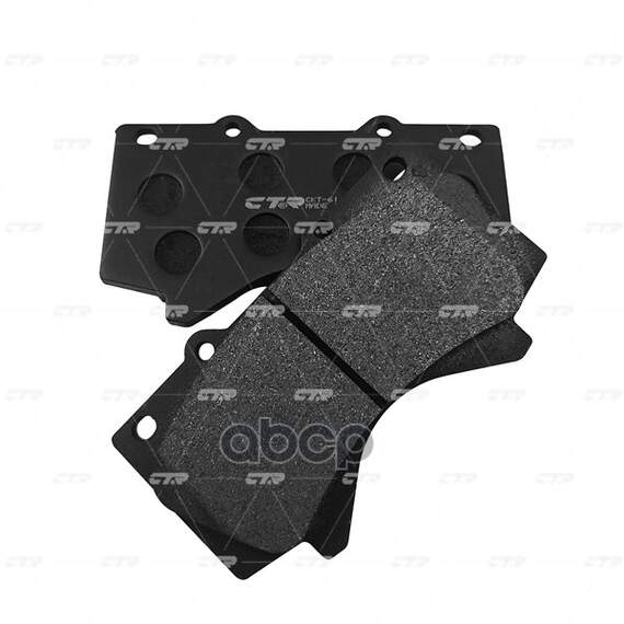 Купить КОЛОДКИ ТОРМОЗНЫЕ ДИСКОВЫЕ ПЕРЕДНИЕ TOYOTA LAND CRUISER 4.7 V8/4.5D V8 08 (СТАРЫЙ АРТ. CKT-61) GK1075