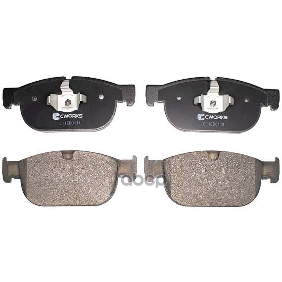 Купить ТОРМОЗНЫЕ КОЛОДКИ ПЕРЕДНИЕ LOW METALLIC C11CR0114
