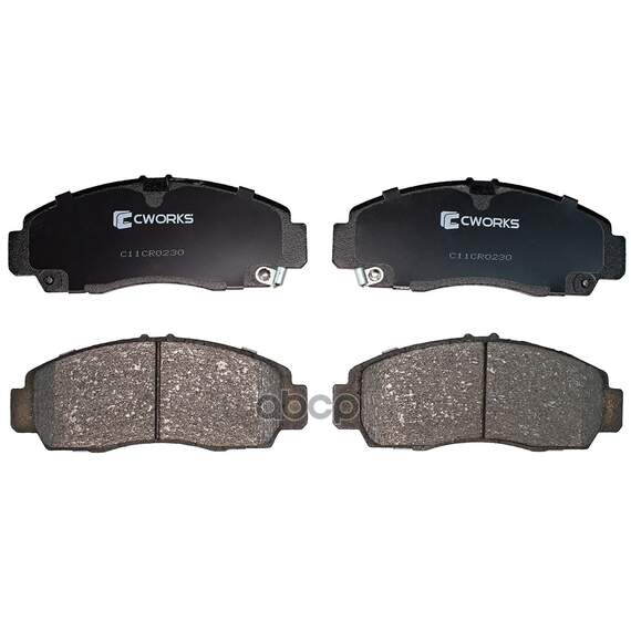 Купить ТОРМОЗНЫЕ КОЛОДКИ ПЕРЕДНИЕ, LOW METALLIC C11CR0230