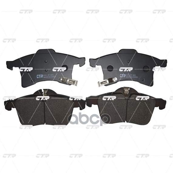 Купить КОЛОДКИ ТОРМОЗНЫЕ ДИСКОВЫЕ ПЕРЕДНИЕ OPEL MERIVA 1.4-1.7DTI 03 (СТАРЫЙ АРТ. CKG-57) GK0302