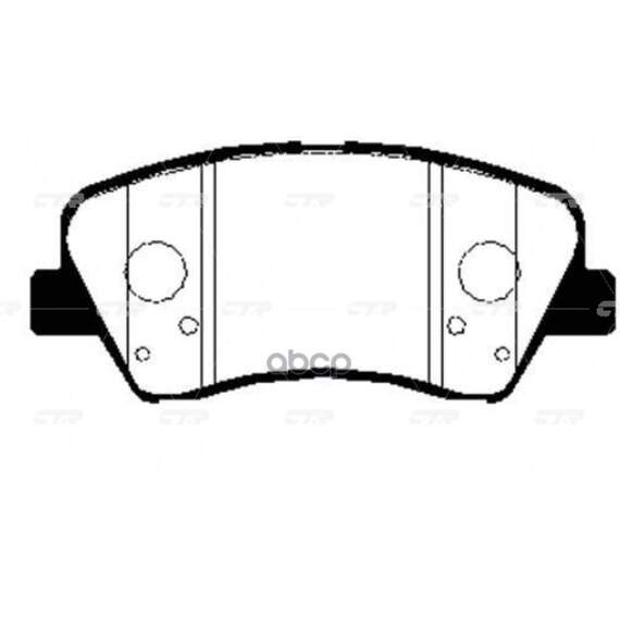 Купить КОЛОДКИ ТОРМОЗНЫЕ ДИСКОВЫЕ ПЕРЕДНИЕ HYUNDAI I30/ELANTRA 11-/CEED R16 12- (СТАРЫЙ АРТ. CKKH-44) GK0498