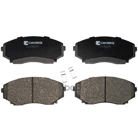 Купить ТОРМОЗНЫЕ КОЛОДКИ ПЕРЕДНИЕ, LOW METALLIC C11CR0276