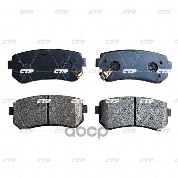 Купить КОЛОДКИ ТОРМОЗНЫЕ ДИСКОВЫЕ ЗАДНИЕ HYUNDAI ACCENT, KIA RIO 1.4I/1.6I 16V/1.5CRDI 05 (СТАРЫЙ АРТ. CKKK-36) GK0542