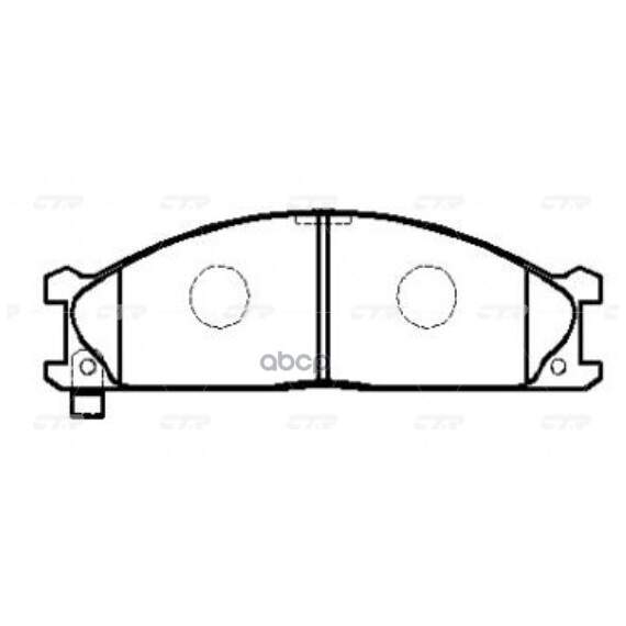 Купить КОЛОДКИ ТОРМОЗНЫЕ ДИСКОВЫЕ ПЕРЕДНИЕ NISSAN TERRANO 2.4I-3.0I/2.7TD 87-93/URVAN 2.0-2.5D 87 (СТАРЫЙ АРТ. CKN-3) GK0718