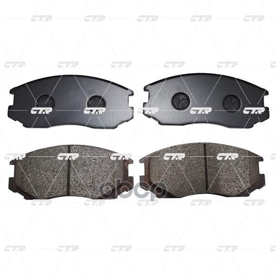 Купить КОЛОДКИ ТОРМОЗНЫЕ ДИСКОВЫЕ ПЕРЕДНИЕ MITSUBISHI LANCER/COLT 1.3-2.0/1.8D-2.0D 88 (СТАРЫЙ АРТ. CKM-3) GK0571