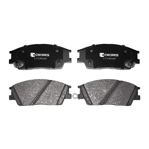 Купить ТОРМОЗНЫЕ КОЛОДКИ ПЕРЕДНИЕ, LOW METALLIC C11CR0245