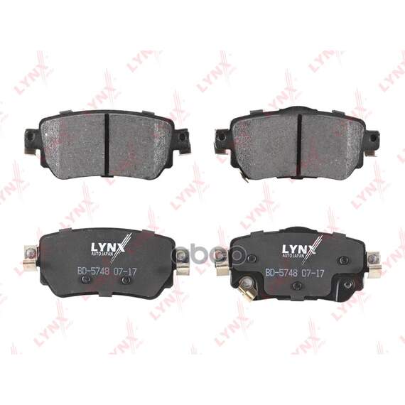 Купить КОЛОДКИ ТОРМОЗНЫЕ ЗАДНИЕ ПОДХОДИТ ДЛЯ NISSAN QASHQAI(J11) 1.2-2.0 13 / X-TRAIL(T32) 1.6D-2.5 13, RENAULT KADJAR 1.2-1.6D 15 BD-5748