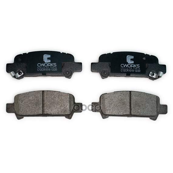 Купить ТОРМОЗНЫЕ КОЛОДКИ ЗАДНИЕ LOW METALLIC C12CR1019