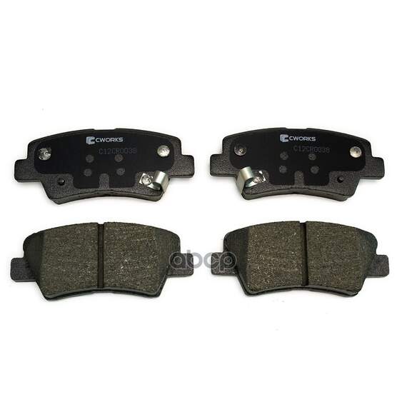 Купить ТОРМОЗНЫЕ КОЛОДКИ ЗАДНИЕ, LOW METALLIC C12CR0038