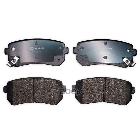 Купить ТОРМОЗНЫЕ КОЛОДКИ ЗАДНИЕ LOW METALLIC C12CR0041