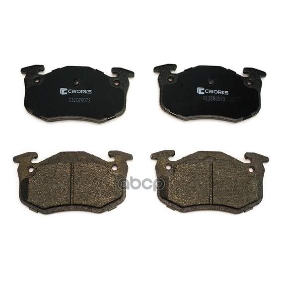 Купить ТОРМОЗНЫЕ КОЛОДКИ ЗАДНИЕ LOW METALLIC C12CR0073