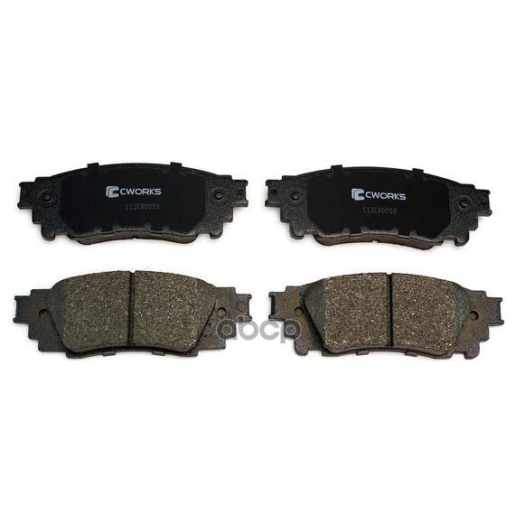 Купить ТОРМОЗНЫЕ КОЛОДКИ ЗАДНИЕ LOW METALLIC C12CR0059