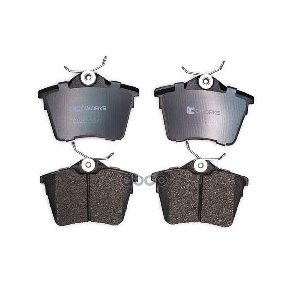 Купить ТОРМОЗНЫЕ КОЛОДКИ ЗАДНИЕ LOW METALLIC C12CR0071