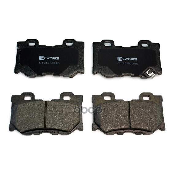 Купить ТОРМОЗНЫЕ КОЛОДКИ ЗАДНИЕ LOW METALLIC C12CR0046