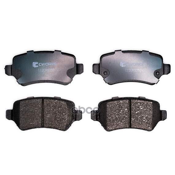 Купить ТОРМОЗНЫЕ КОЛОДКИ ЗАДНИЕ LOW METALLIC C12CR0050