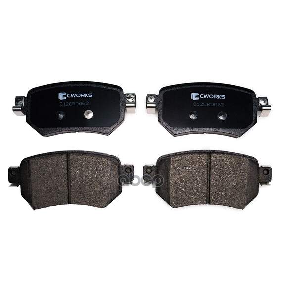 Купить ТОРМОЗНЫЕ КОЛОДКИ ЗАДНИЕ LOW METALLIC C12CR0062