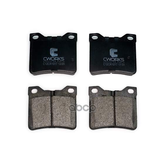 Купить ТОРМОЗНЫЕ КОЛОДКИ ЗАДНИЕ LOW METALLIC C12CR1017