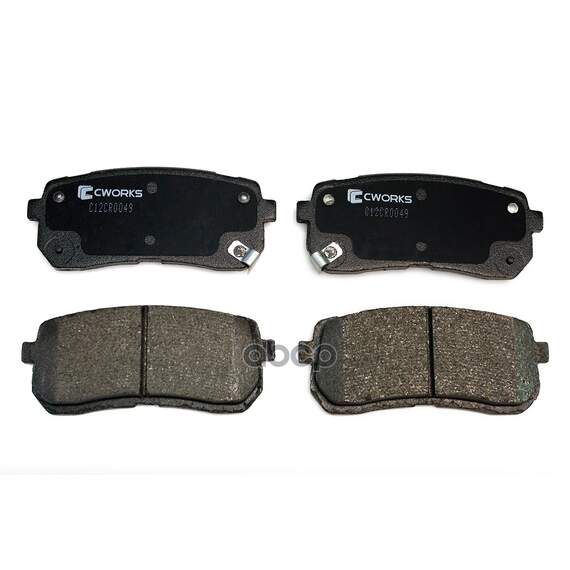 Купить ТОРМОЗНЫЕ КОЛОДКИ ЗАДНИЕ LOW METALLIC C12CR0049
