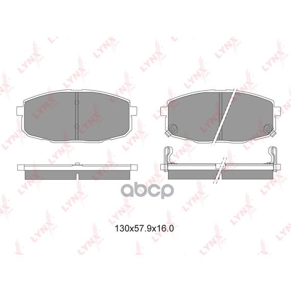 Купить КОЛОДКИ ТОРМОЗНЫЕ ПЕРЕДНИЕ ПОДХОДИТ ДЛЯ HYUNDAI I30, KIA CARENS 02/CEED/PRO CEED/CERATO 08 BD-4404