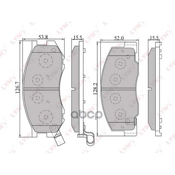 Купить КОЛОДКИ ТОРМОЗНЫЕ ПЕРЕДНИЕ ПОДХОДИТ ДЛЯ TOYOTA PREVIA 00/TOWN ACE NOAH 98-01/ TOWN ACE 96-04/LITE ACE/ESTIMA 2.2-2.4 96-99 BD-7515