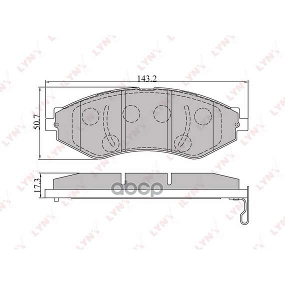 Купить КОЛОДКИ ТОРМОЗНЫЕ ПЕРЕДНИЕ ПОДХОДИТ ДЛЯ DAEWOO LANOS 99/LEGANZA/NUBIRA/NEXIA 03, CHEVROLET REZZO 05/LACETTI 05/LANOS BD-1805