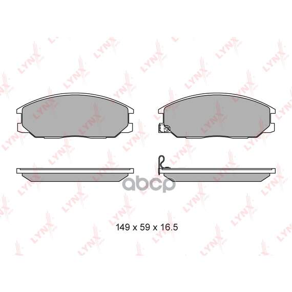 Купить КОЛОДКИ ТОРМОЗНЫЕ ПЕРЕДНИЕ ПОДХОДИТ ДЛЯ HYUNDAI SANTA-FE 01-06, SSANGYONG ACTYON/KYRON 05 BD-3614