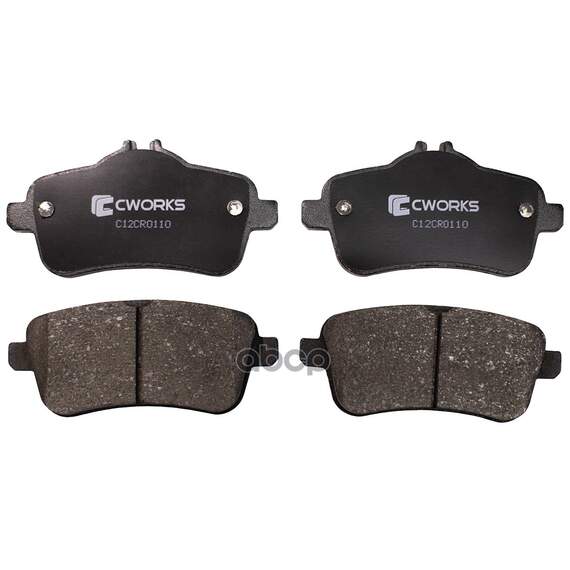 Купить ТОРМОЗНЫЕ КОЛОДКИ ЗАДНИЕ LOW METALLIC C12CR0110
