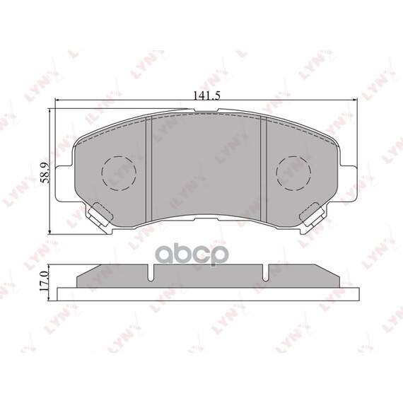 Купить КОЛОДКИ ТОРМОЗНЫЕ ПЕРЕДНИЕ ПОДХОДИТ ДЛЯ NISSAN QASHQAI 07/X-TRAIL 07 BD-5711