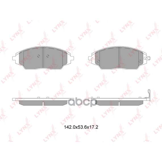 Купить КОЛОДКИ ТОРМОЗНЫЕ ПЕРЕДНИЕ ПОДХОДИТ ДЛЯ CHEVROLET AVEO 1.2-1.6 11 / COBALT 1.5 14 BD-1818