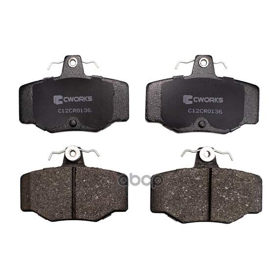 Купить ТОРМОЗНЫЕ КОЛОДКИ ЗАДНИЕ LOW METALLIC C12CR0136