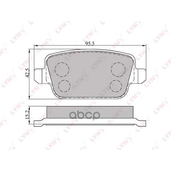 Купить КОЛОДКИ ТОРМОЗНЫЕ ЗАДНИЕ ПОДХОДИТ ДЛЯ FORD MONDEO IV 07/KUGA 08/GALAXY 06/S-MAX 06, VOLVO S80/V70 06 BD-3005