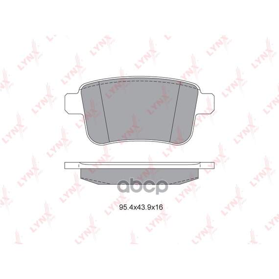 Купить КОЛОДКИ ТОРМОЗНЫЕ ЗАДНИЕ ПОДХОДИТ ДЛЯ MB CITAN 1.5D 12, RENAULT KANGOO 1.5D-1.6 08 BD-6319