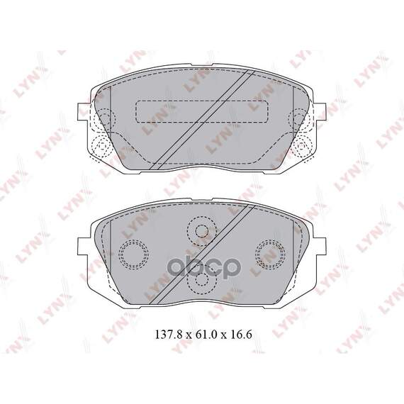 Купить КОЛОДКИ ТОРМОЗНЫЕ ПЕРЕДНИЕ ПОДХОДИТ ДЛЯ HYUNDAI IX35 2.0 10, KIA SPORTAGE 2.0 10 BD-3621