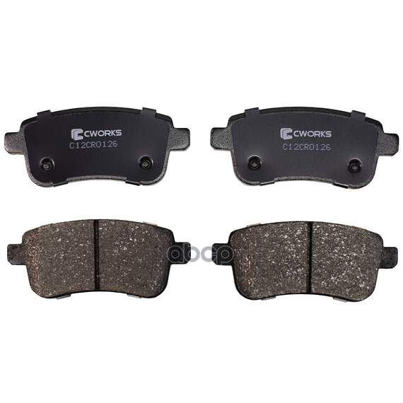 Купить ТОРМОЗНЫЕ КОЛОДКИ ЗАДНИЕ LOW METALLIC C12CR0126