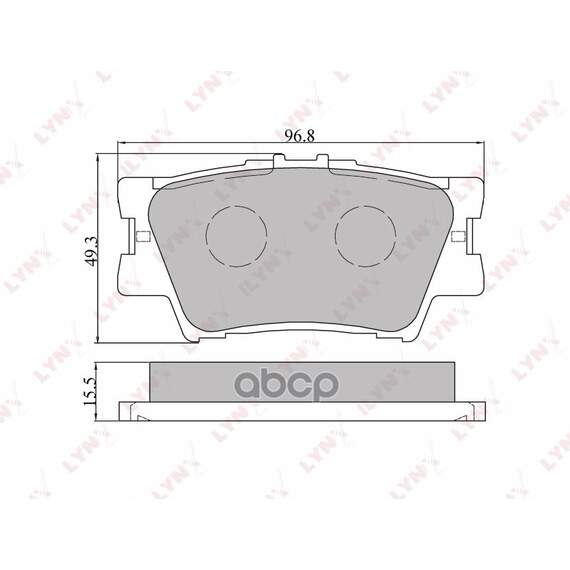 Купить КОЛОДКИ ТОРМОЗНЫЕ ЗАДНИЕ ПОДХОДИТ ДЛЯ TOYOTA CAMRY(V40) 06/RAV 4 06 BD-7532