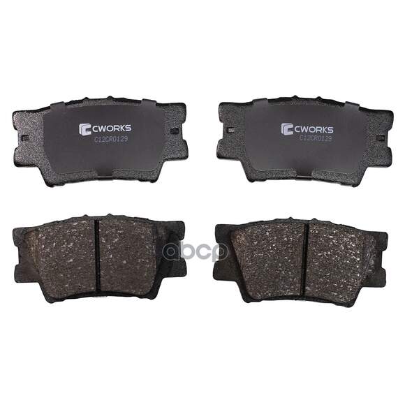Купить ТОРМОЗНЫЕ КОЛОДКИ ЗАДНИЕ LOW METALLIC C12CR0129
