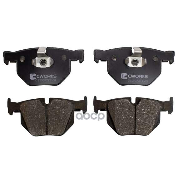 Купить ТОРМОЗНЫЕ КОЛОДКИ ЗАДНИЕ LOW METALLIC C12CR0124