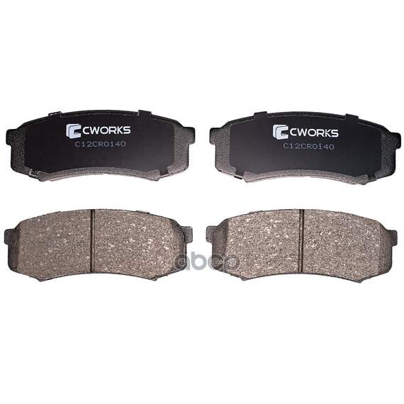 Купить ТОРМОЗНЫЕ КОЛОДКИ ЗАДНИЕ LOW METALLIC C12CR0140