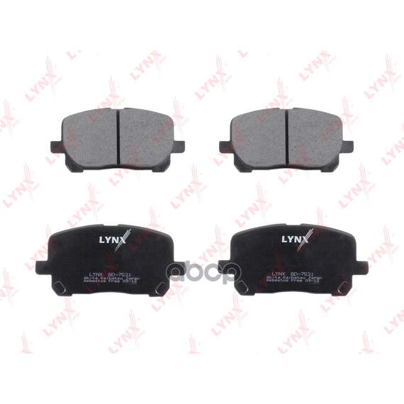 Купить КОЛОДКИ ТОРМОЗНЫЕ ПЕРЕДНИЕ ПОДХОДИТ ДЛЯ TOYOTA AVENSIS VERSO (AKE) 2.0-2.0D 01 BD-7531