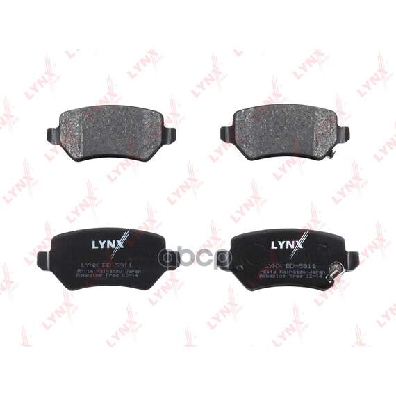Купить КОЛОДКИ ТОРМОЗНЫЕ ЗАДНИЕ ПОДХОДИТ ДЛЯ OPEL ASTRA G 01-04/H 04/MERIVA 03/ZAFIRA 01 BD-5911