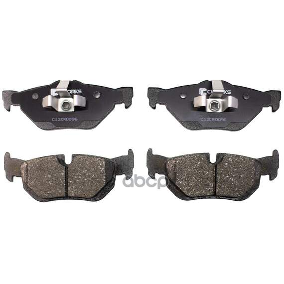 Купить ТОРМОЗНЫЕ КОЛОДКИ ЗАДНИЕ LOW METALLIC C12CR0096