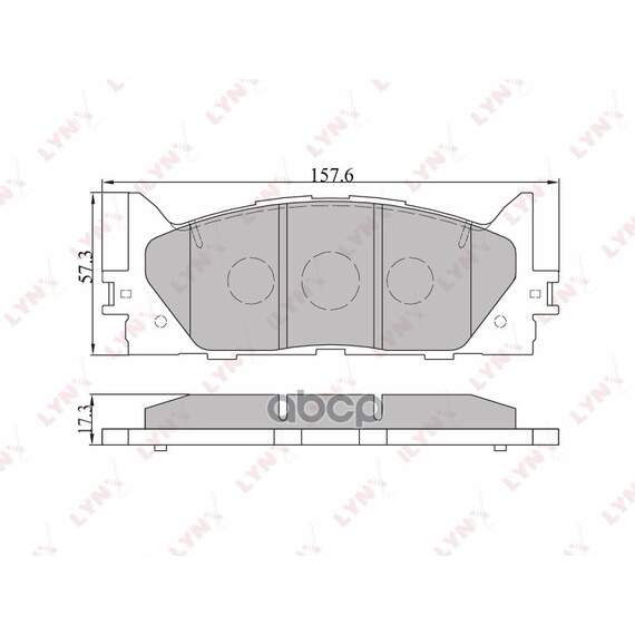 Купить КОЛОДКИ ТОРМОЗНЫЕ ПЕРЕДНИЕ ПОДХОДИТ ДЛЯ TOYOTA CAMRY(V40) 06, LEXUS ES350 07 BD-7530